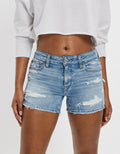Short midi Ae Ne(x)t Level en denim  - Azul 1332_7350_893_of
