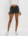 Short midi Ae Ne(x)t Level en denim - Negro 1332_7352_001_of
