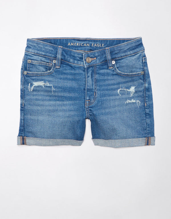 Short en denim Ae - Azul