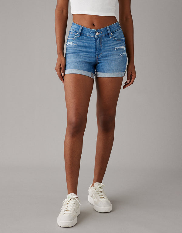 Short en denim Ae - Azul