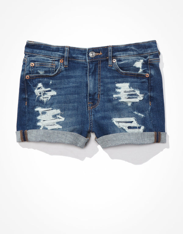 Short AE Ne(x)t Level de tiro V alto - Azul