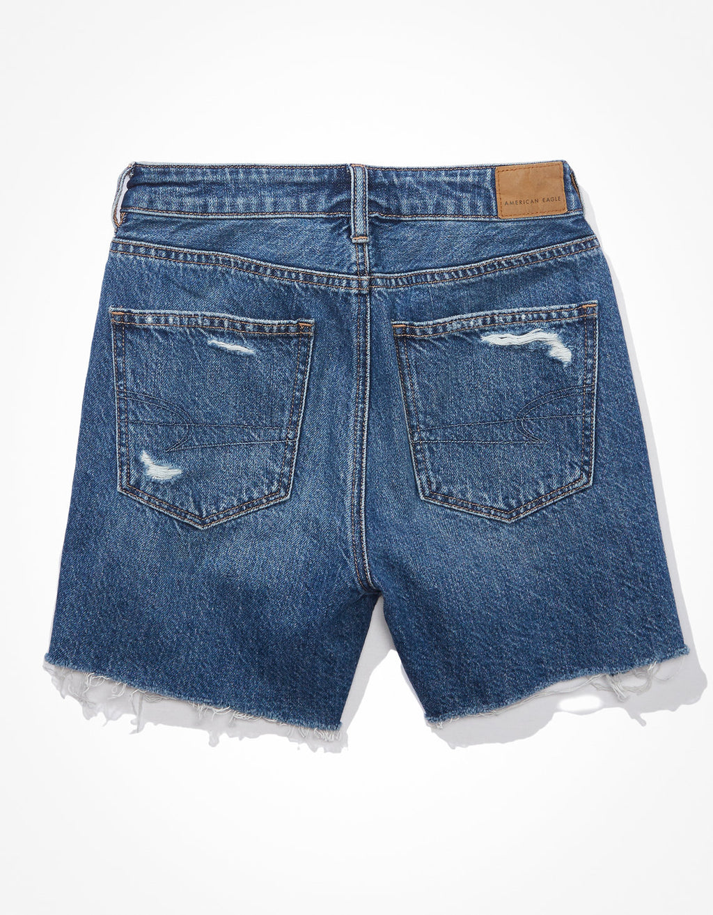Short AE sueltos mom fit en denim - Azul 1334_7225_738_b