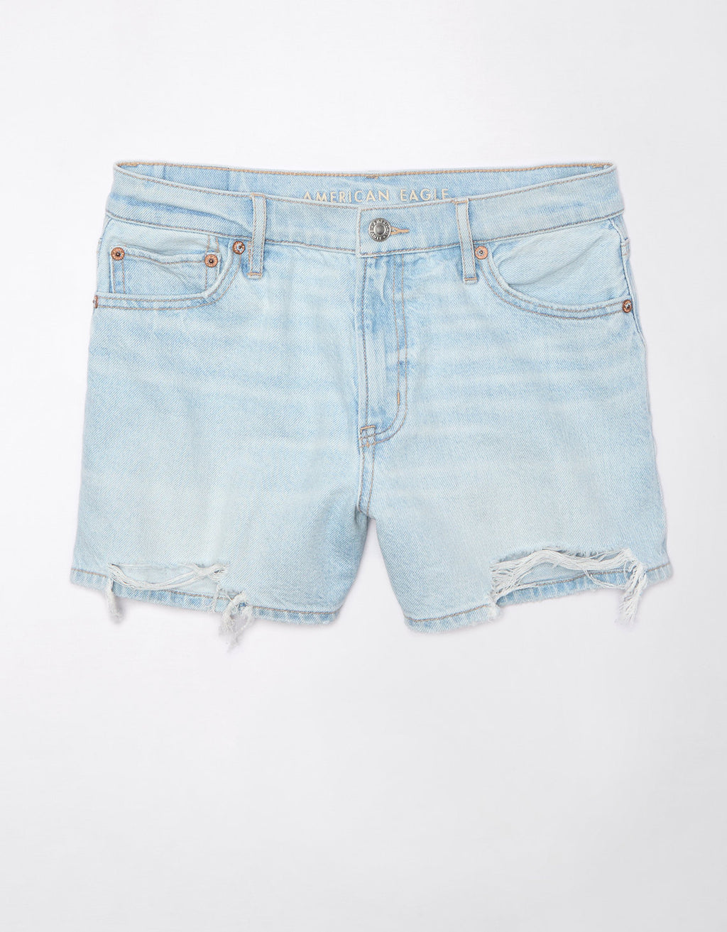Short Denim de Tiro Alto con rotos Mujer AE - Generico 1334_7929_915_f