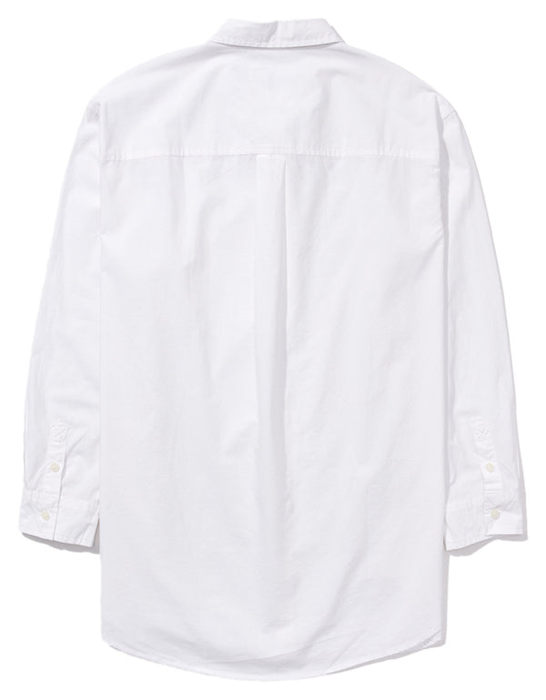 Camisa Oxford AE oversized de botones - Blanco
