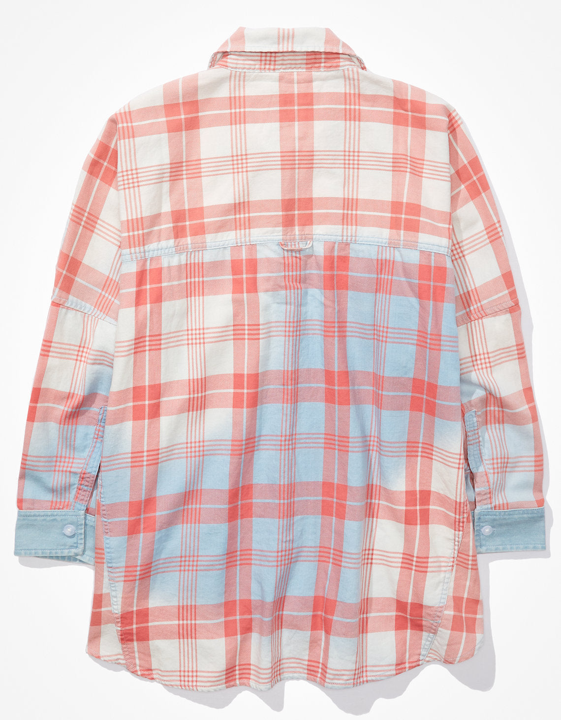 Camisa Ae de franela para la playa - Azul 1354_5011_523_b