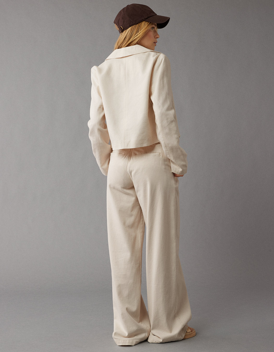 Blazer AE tipo cropped de Mujer - Generico 1383_3484_106_os
