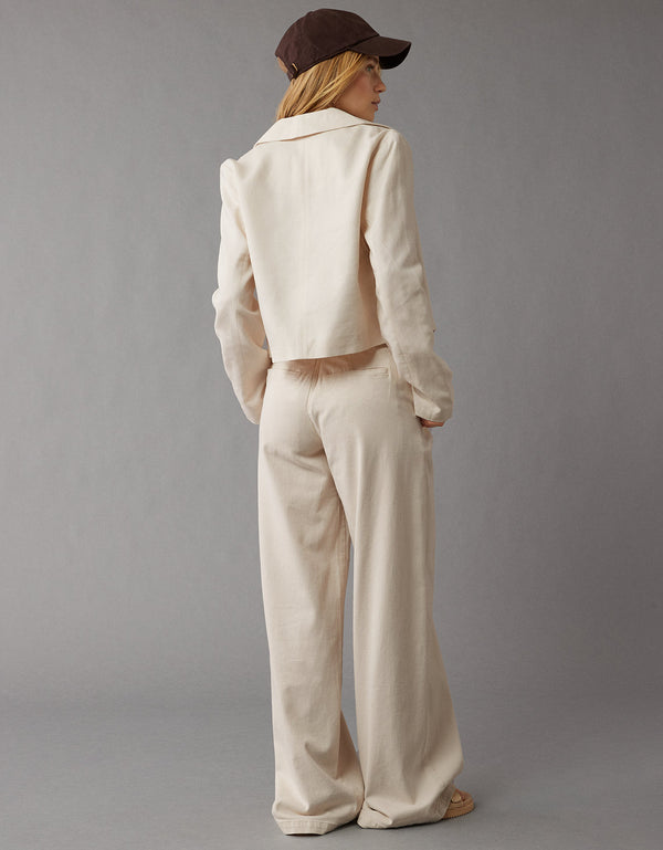 Blazer AE tipo cropped de Mujer - Generico