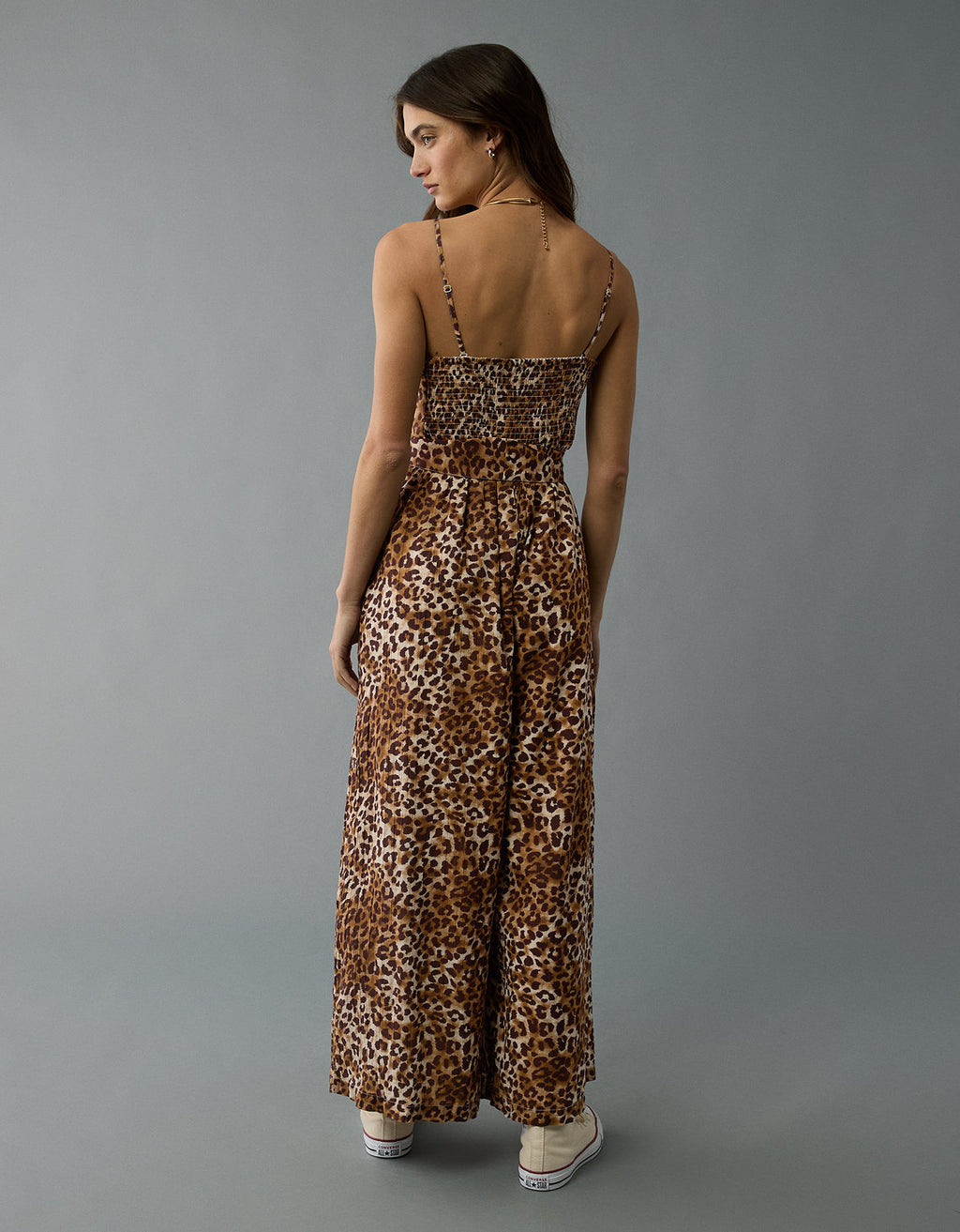 Enterizo Strapless con Cintura Ajustable para Mujer - Café 1396_8262_200_ob