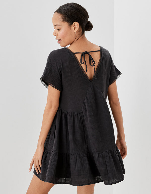 Vaestido AE swing - Negro