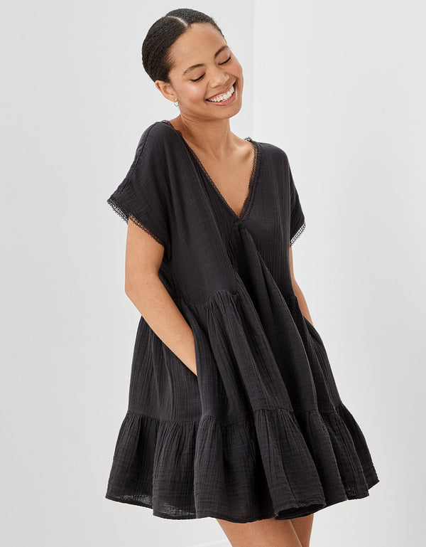 Vaestido AE swing - Negro