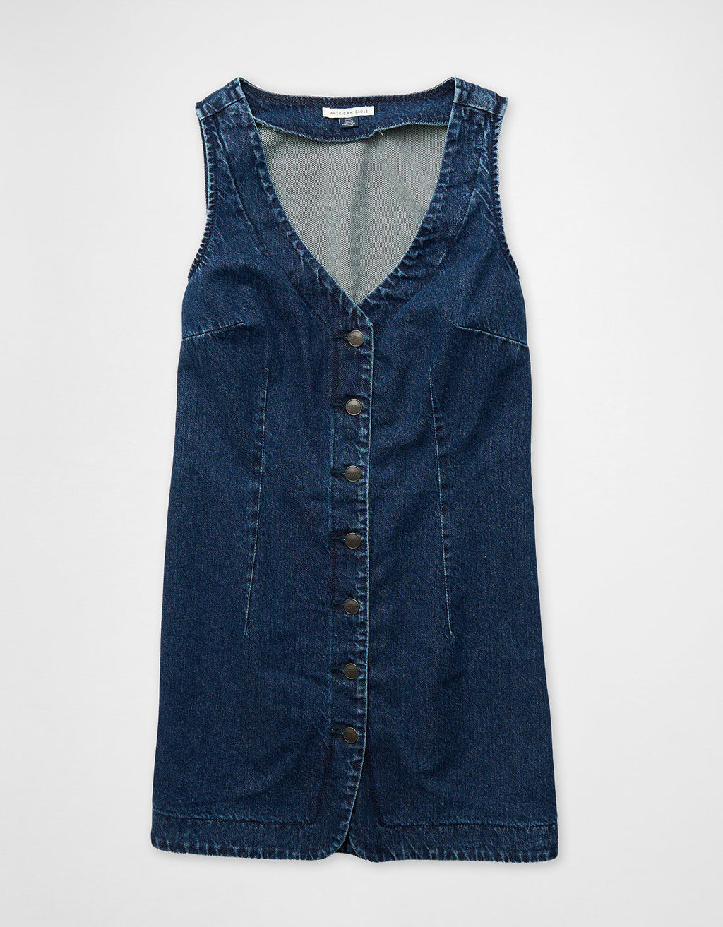 Vestido Mini con Botones al Frente Ae - Generico 1399_8997_936_f