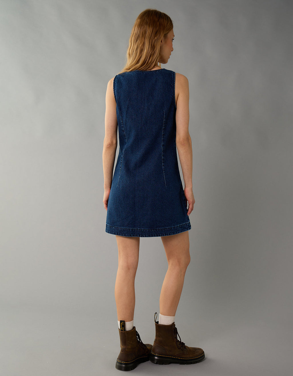 Vestido Mini con Botones al Frente Ae - Generico 1399_8997_936_ob