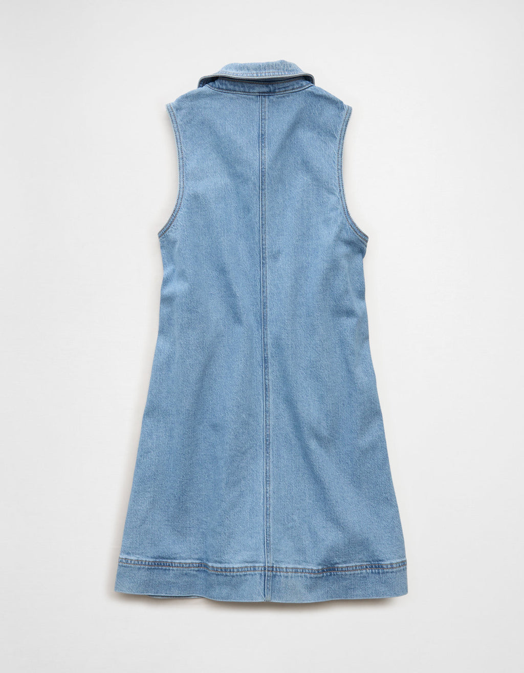 Vestido Mini Polo de Mezclilla Ae - Azul 1399_9488_915_b