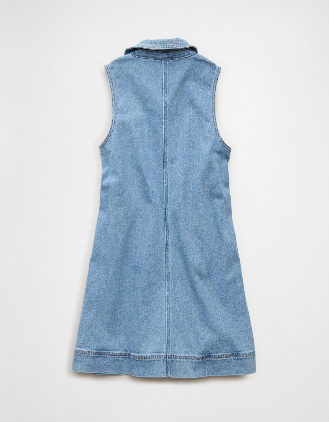 Vestido Mini Polo de Mezclilla Ae - Azul 1399_9488_915_b