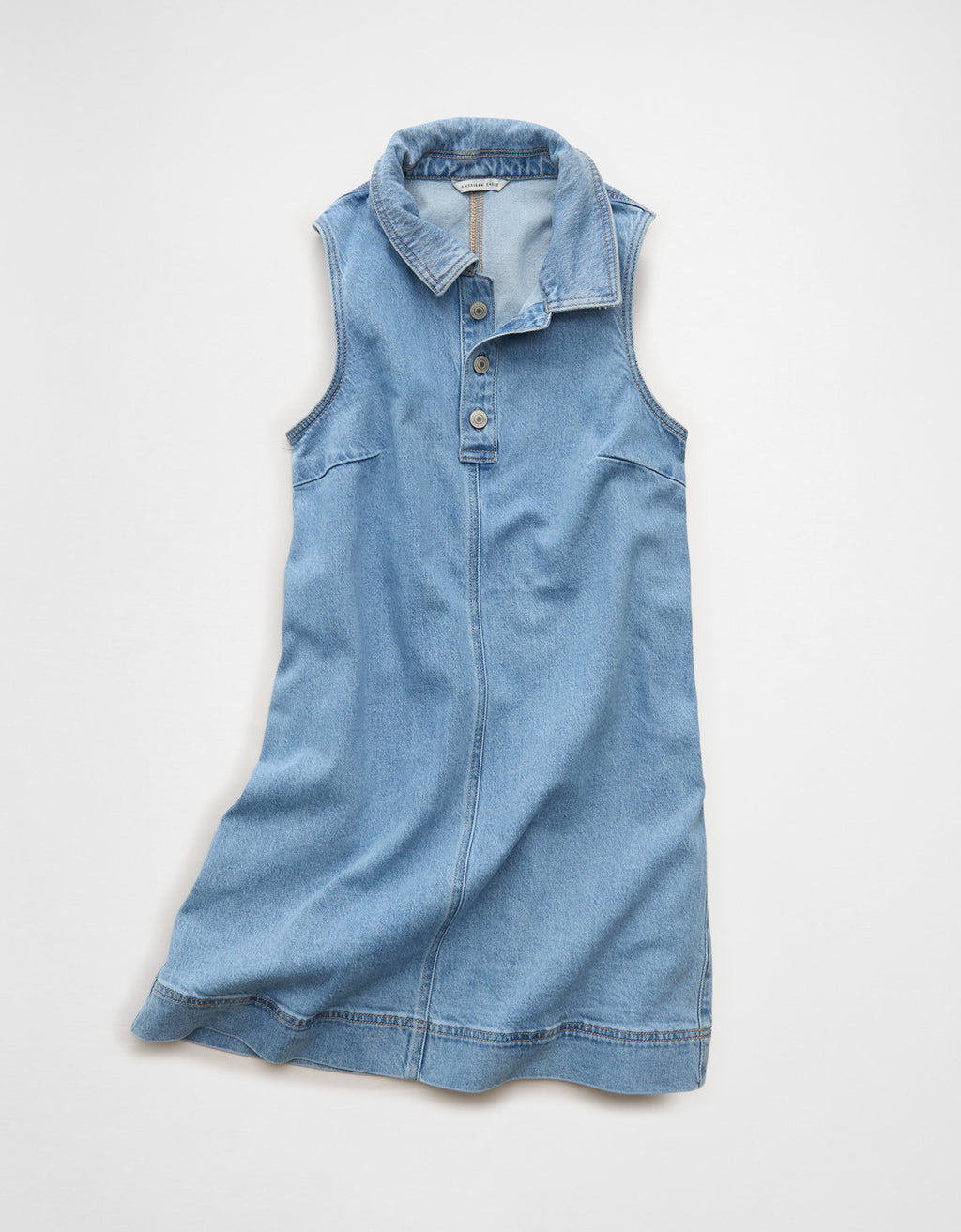 Vestido Mini Polo de Mezclilla Ae - Azul 1399_9488_915_f