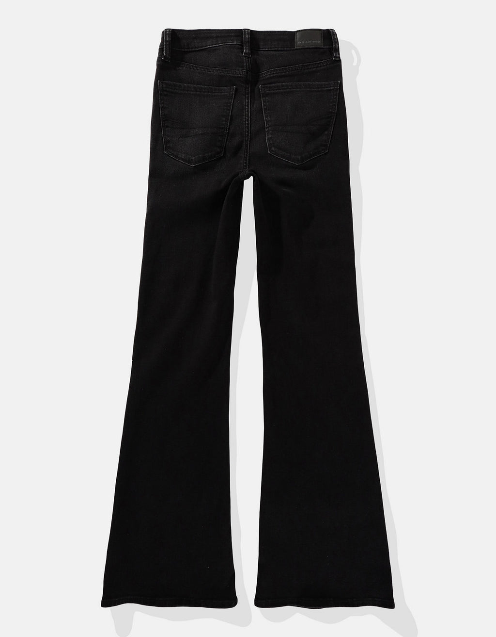 Jean Flare Tiro Alto Mujer AE - Negro 1432_5290_081_b