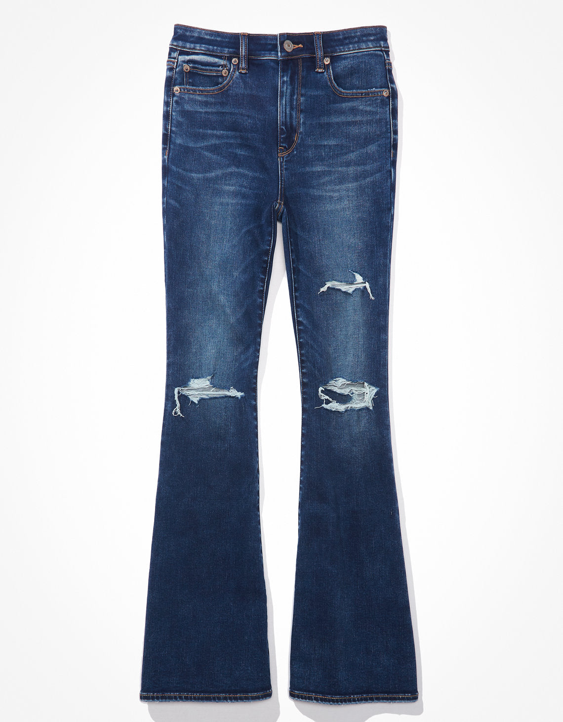 Jean Flare con Rotos Tiro Alto Ae - Generico 1436_4169_009_f
