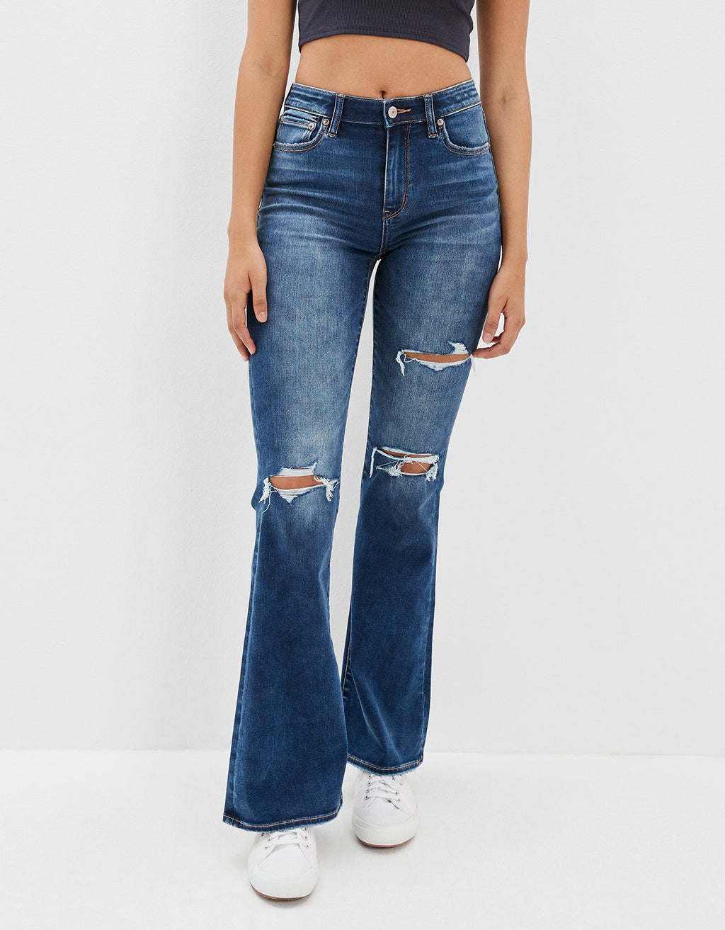 Jean Flare con Rotos Tiro Alto Ae - Generico 1436_4169_009_of