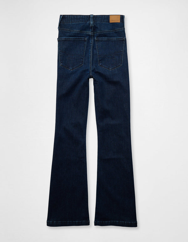 Jean Flare Tiro Alto Ae - Generico