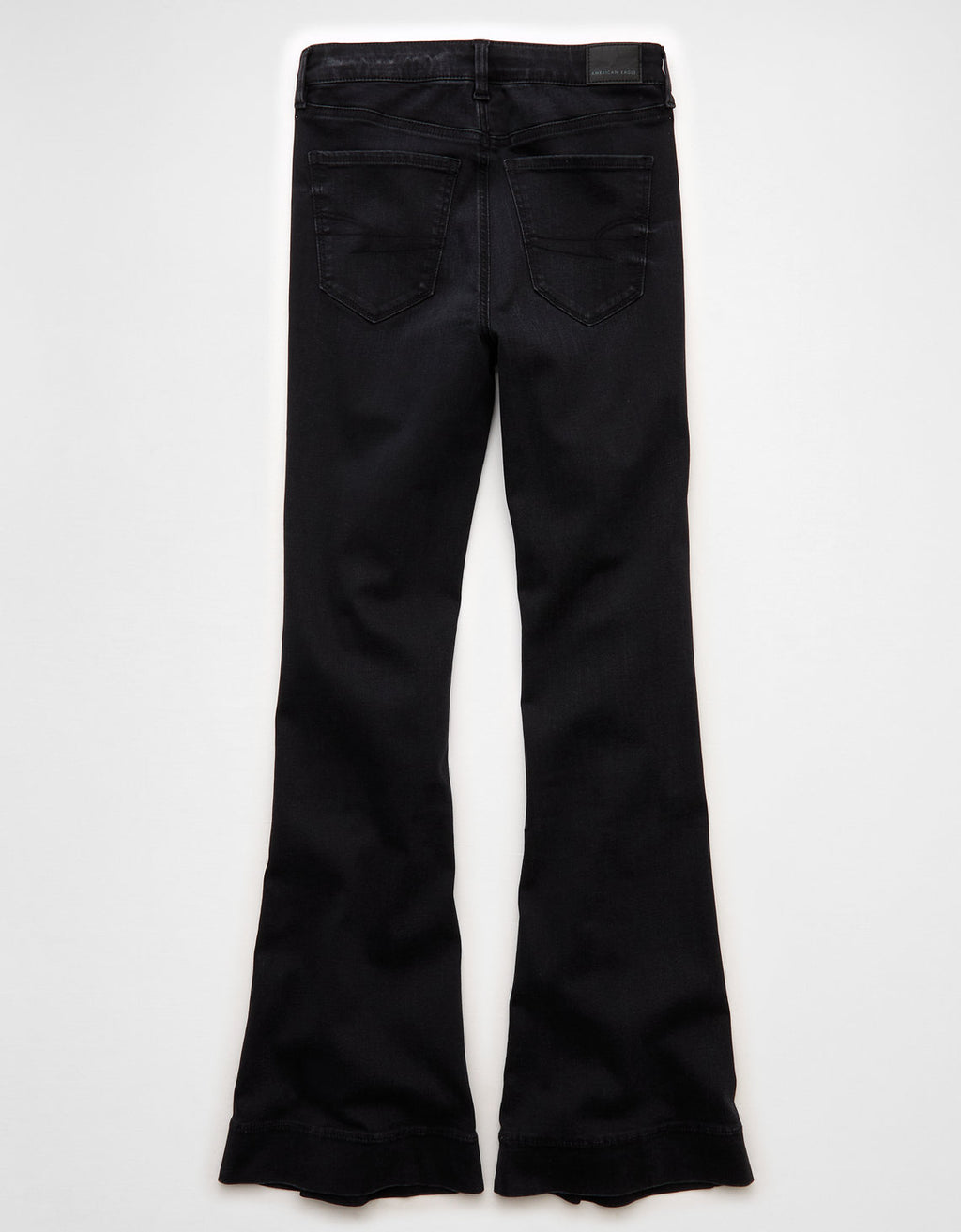 Jean Flare de tiro alto Ae - Negro 1436_5881_053_b
