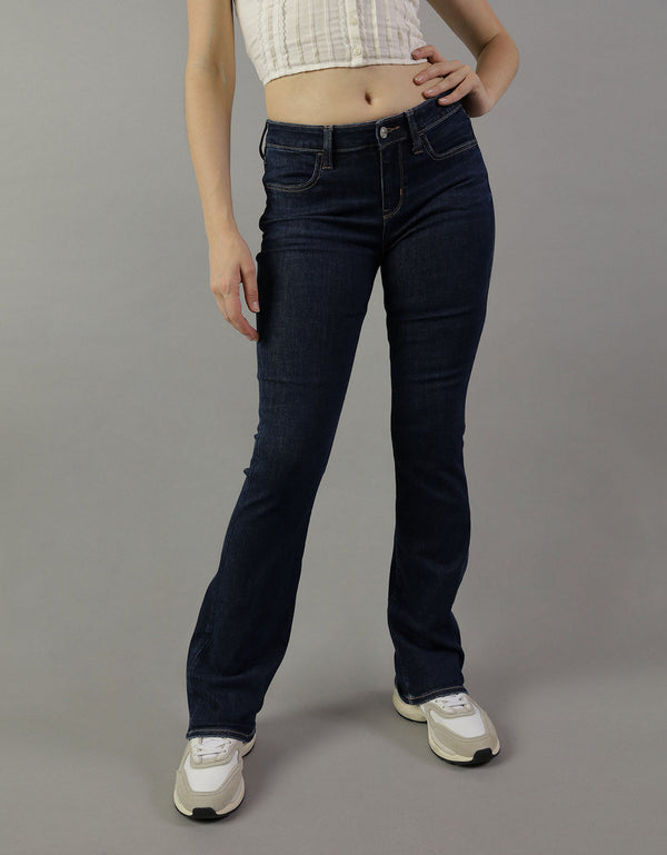 Jean Kick Bootcut de Tiro Bajo para Mujer - Generico