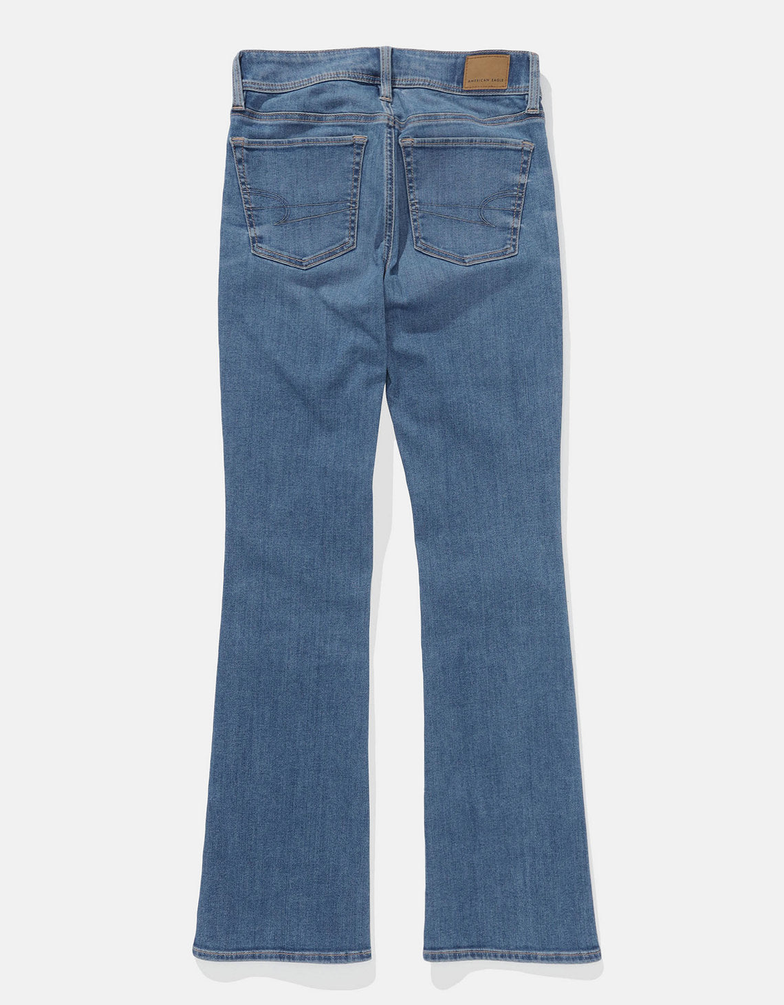 Jean Kick Bootcut Tiro Bajo Ae - Azul 1437_5792_471_b