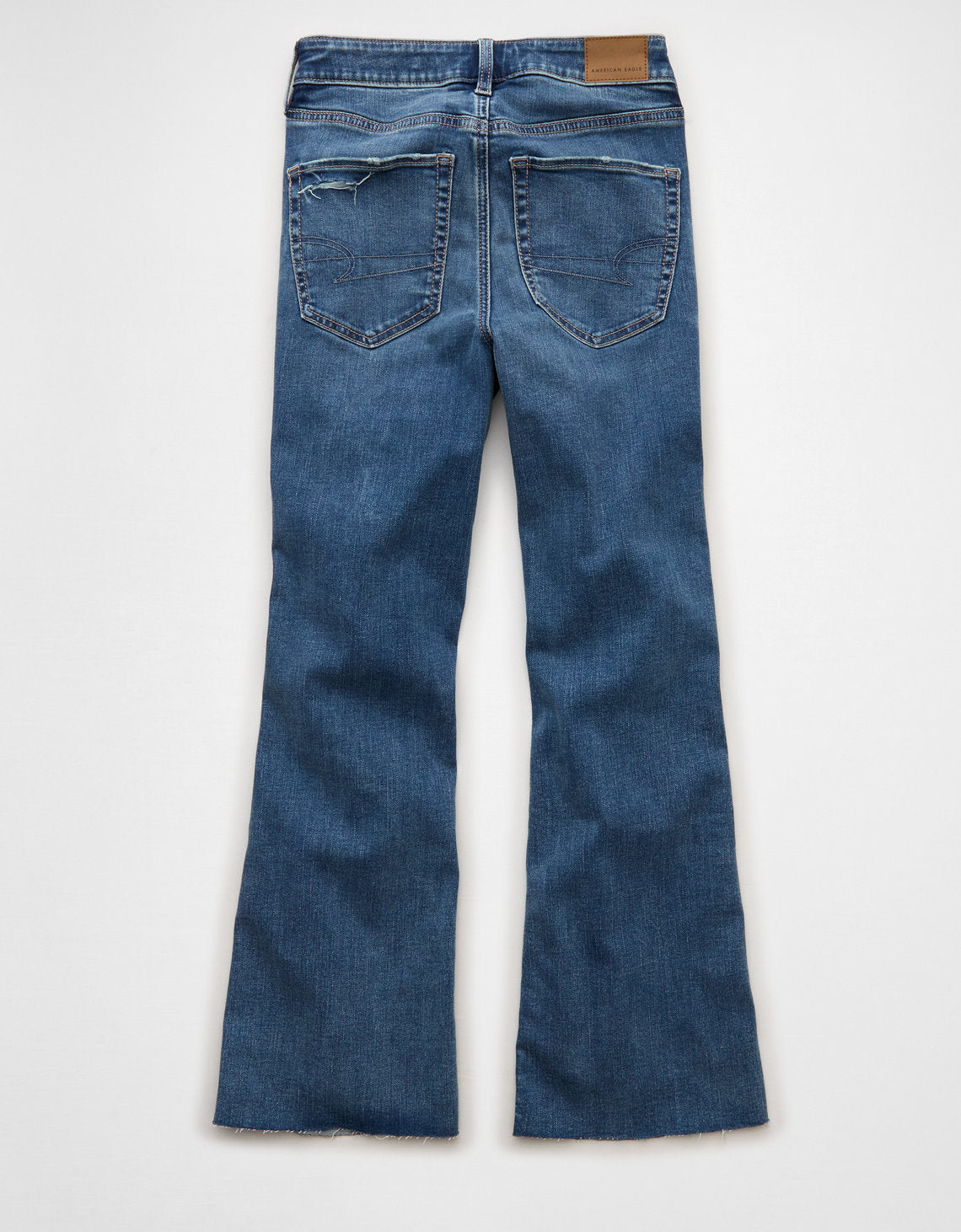 Jean Crop Bootcut Kick de tiro alto Ae Next Level - Azul 1437_6058_471_b