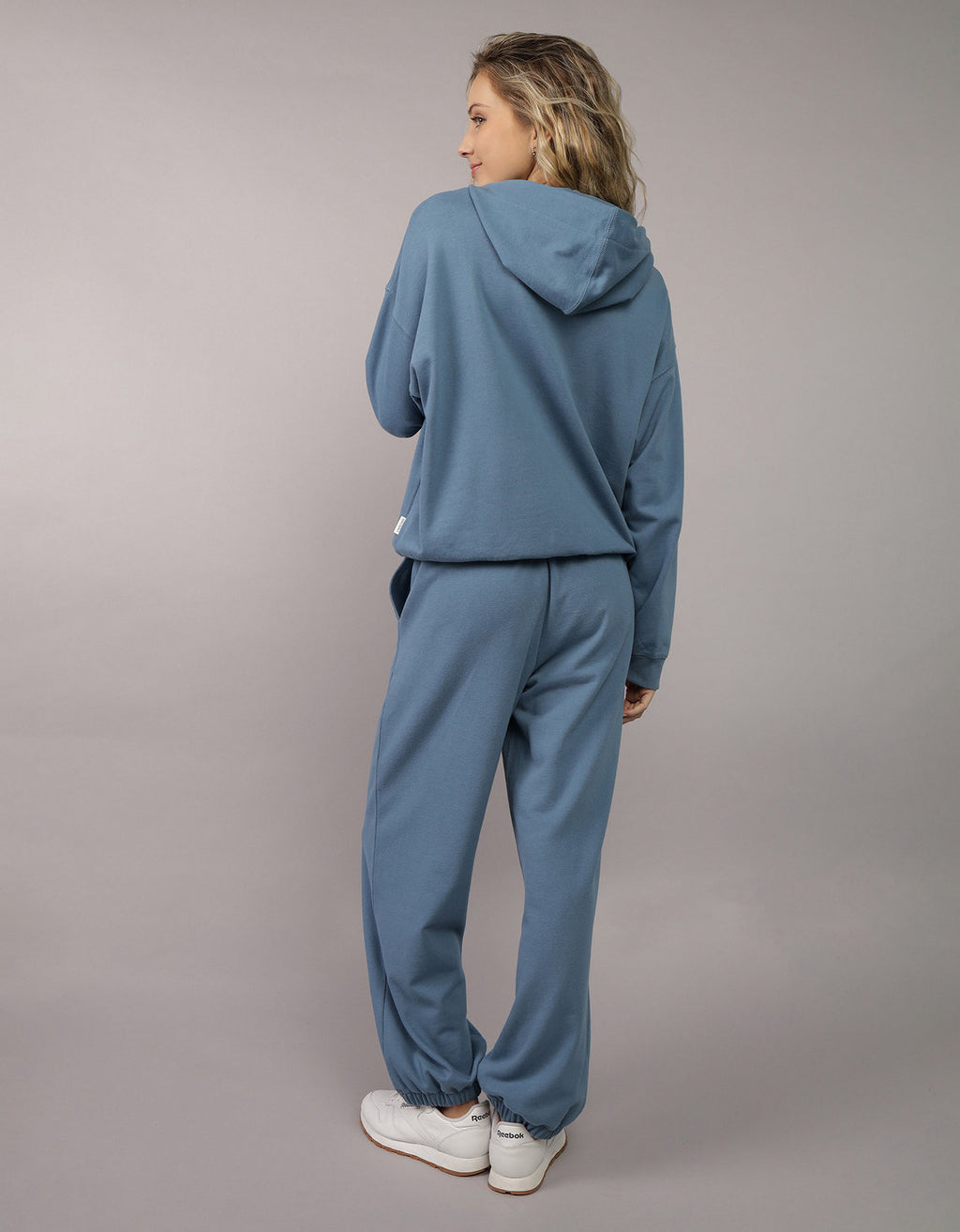 Buzo con capucha de mujer AE - Azul 1453_2507_532_ob