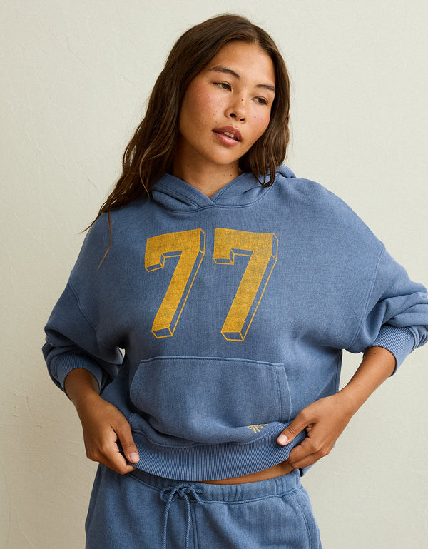 Sudadera con capucha Ae Campus - Azul