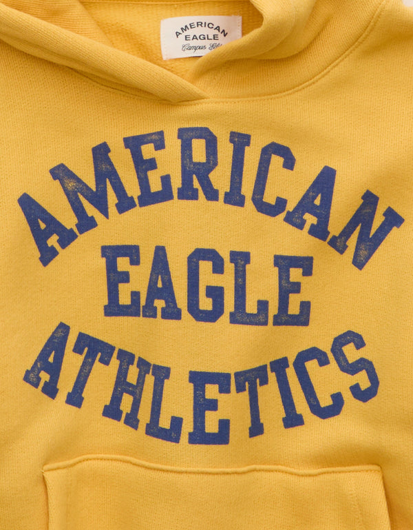 Sudadera con capucha Ae Campus - Amarillo