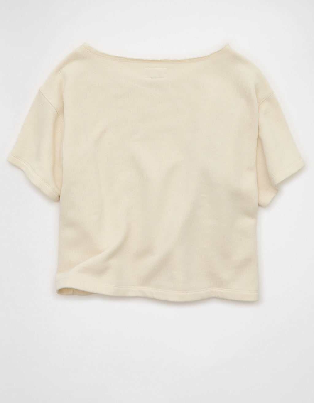 Sudadera de manga corta con escote descubierto - Generico 1455_2943_106_b
