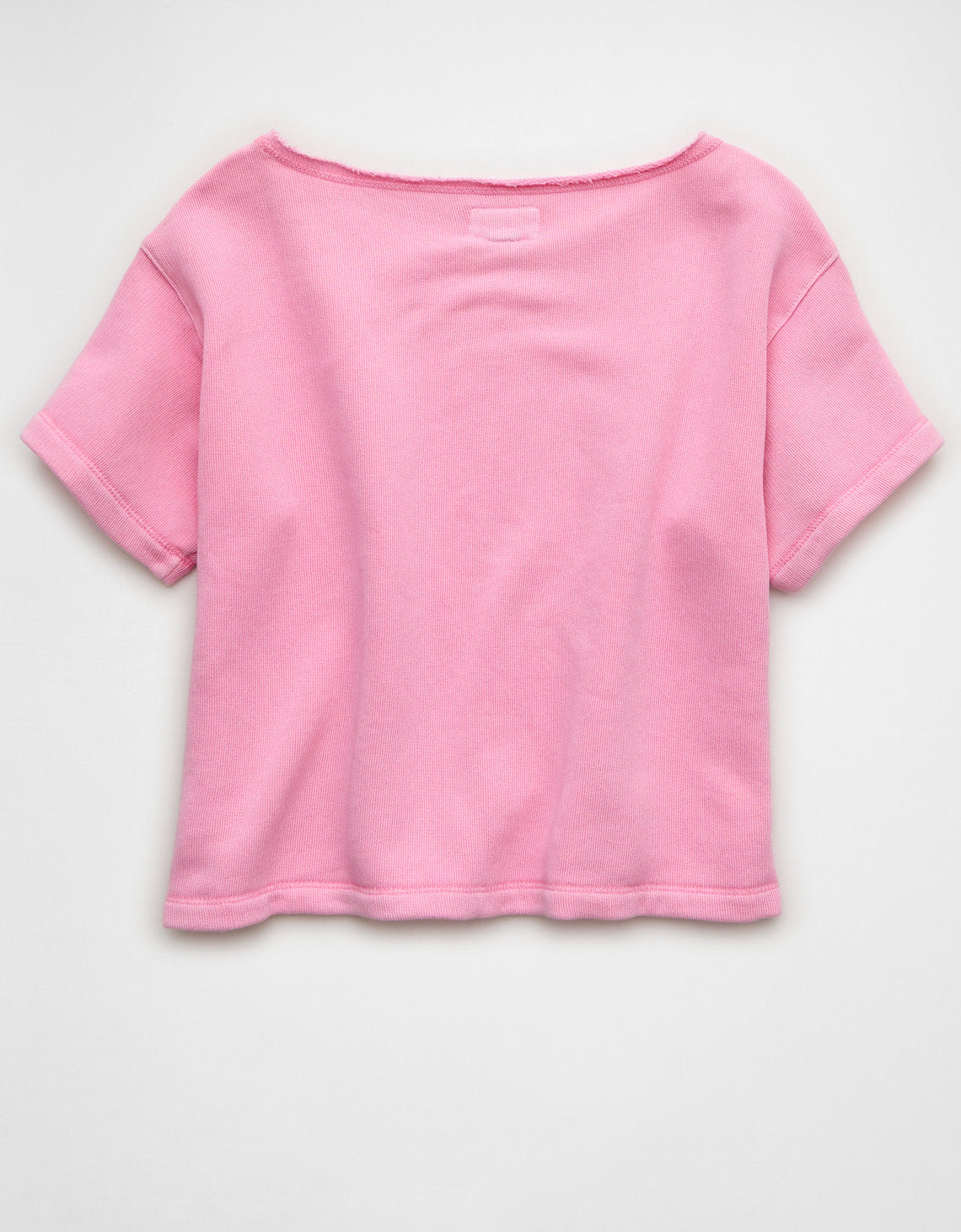 Sudadera de manga corta con escote descubierto - Generico 1455_3090_650_b