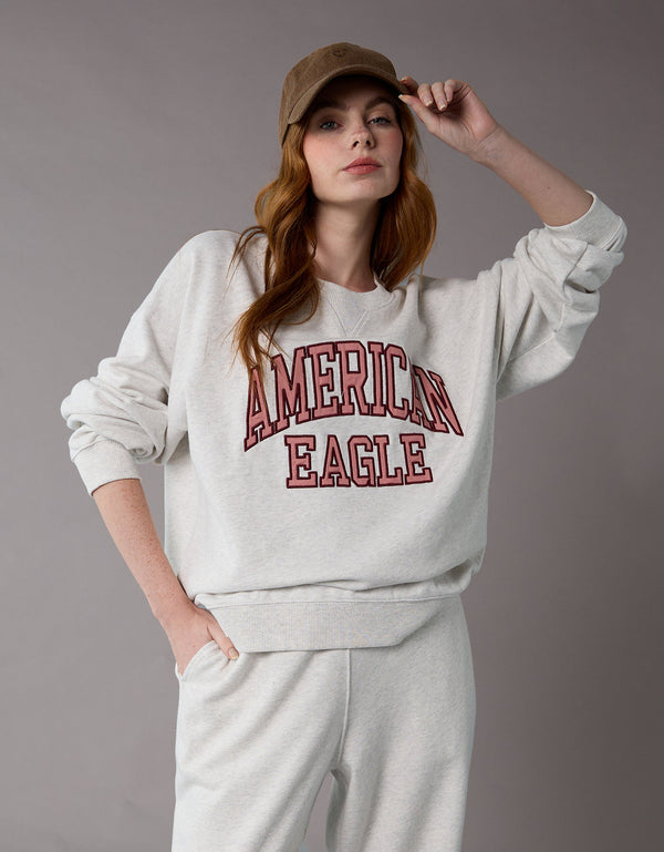 Buzo Oversized Ae - Gris