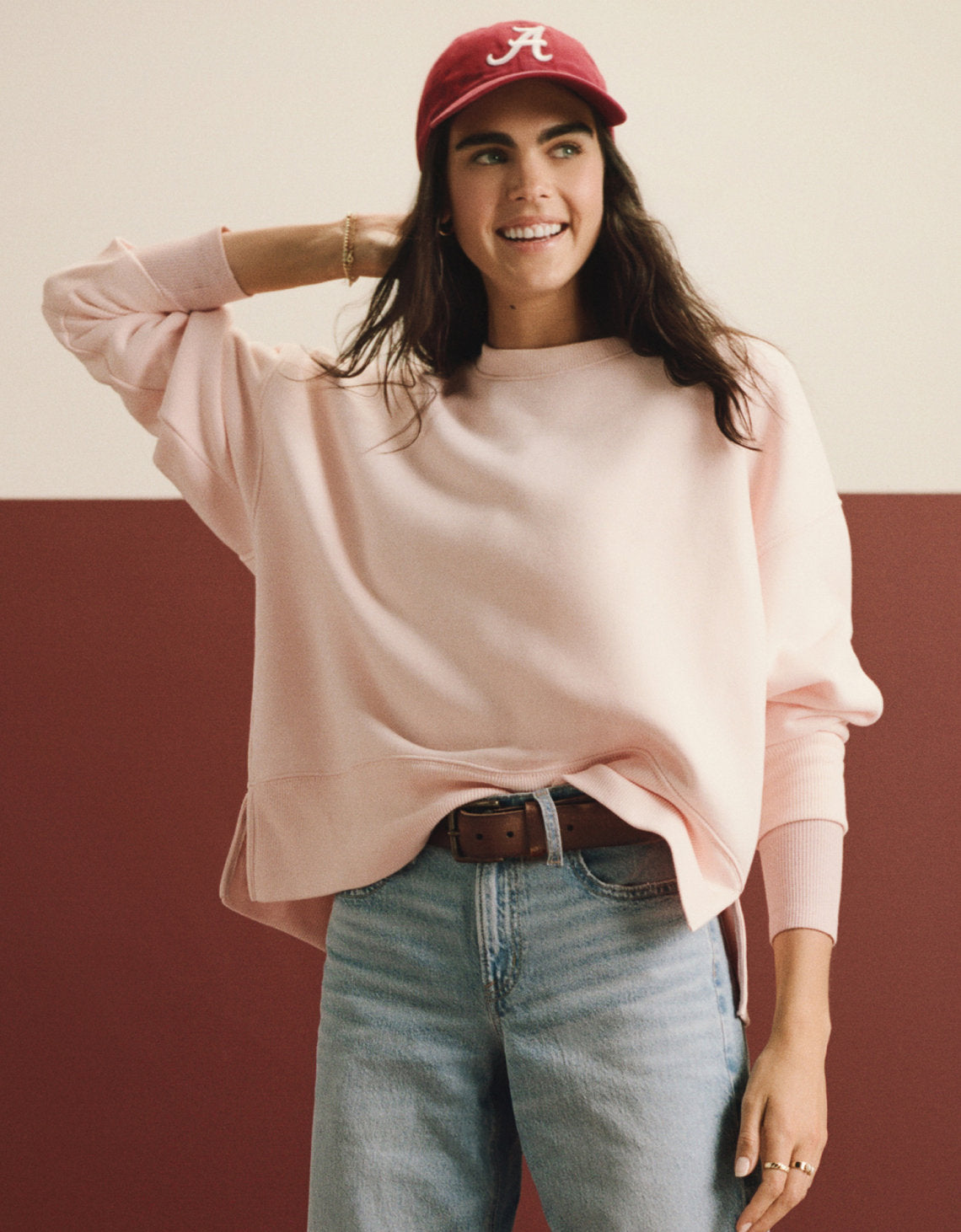 Buzo Oversized cuello redondo Ae - Naranja 1457_2963_839_l1