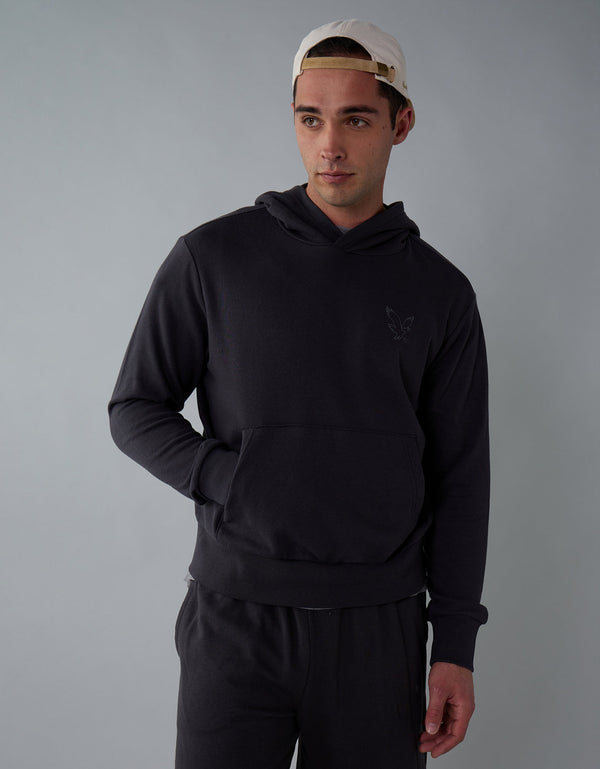 Buzo con Capucha  Ae - Negro