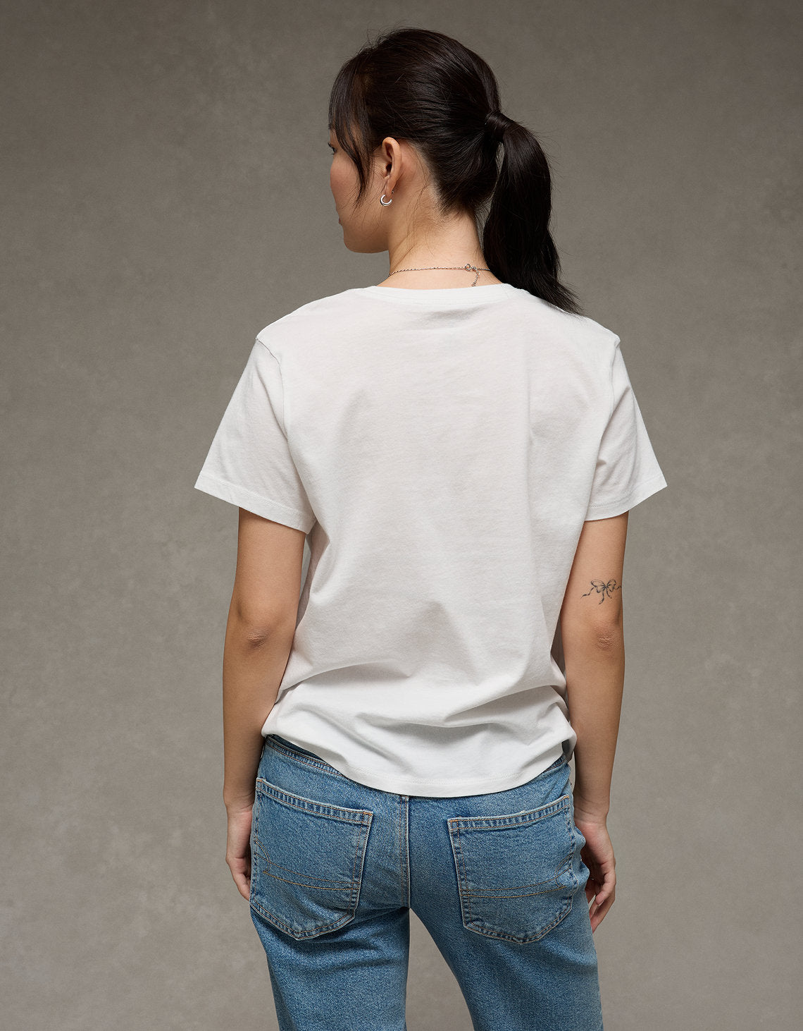 Camiseta Básico Ae - Blanco 1537_1546_100_ob