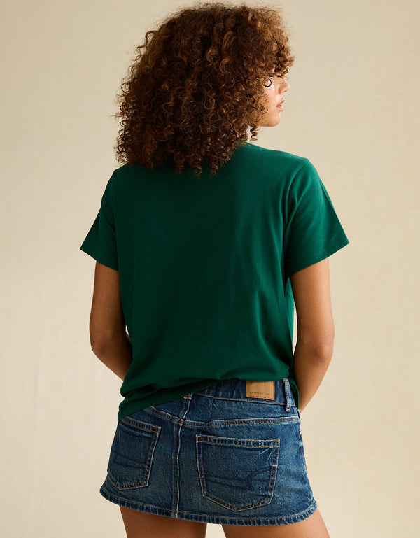 Camiseta diaria Ae - Verde