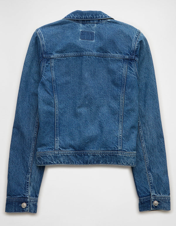 Chaqueta en Denim Clásica Ae - Azul