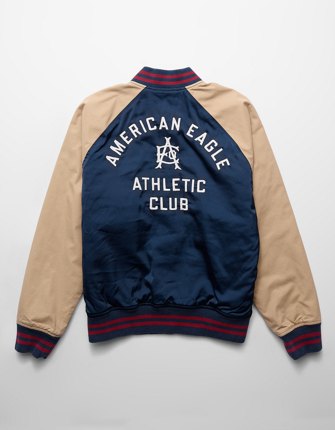 Chaqueta Universitaria Ae - Caqui 2101_1870_273_b