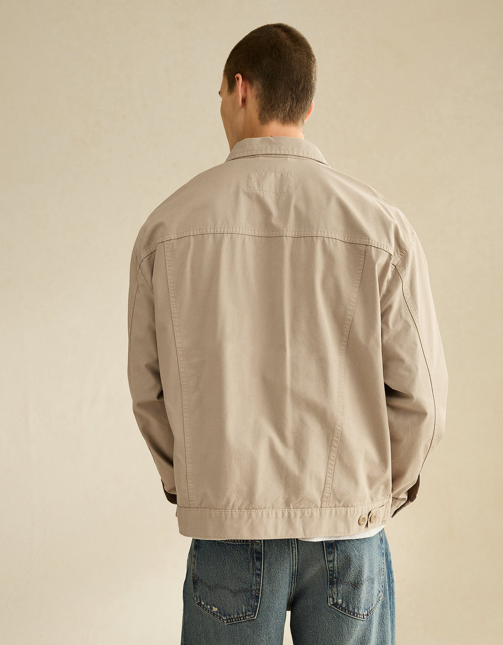 Chaqueta de camisa Ae - Caqui 2101_1882_212_ob