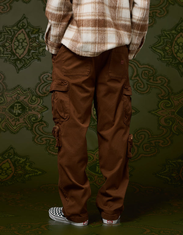 Ae x Tru Kolors Pantalón Cargo - Café