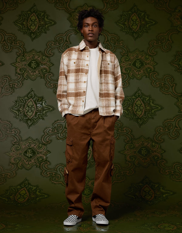 Ae x Tru Kolors Pantalón Cargo - Café