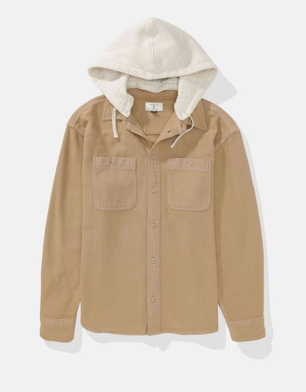 Sudadera con capucha Ae - Caqui
