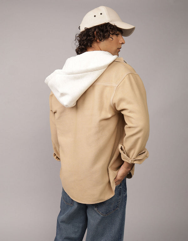 Sudadera con capucha Ae - Caqui