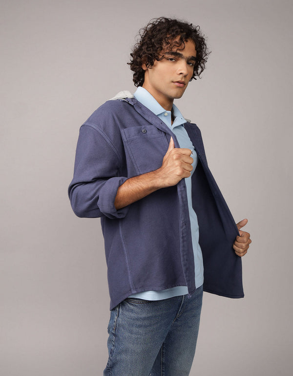 Sudadera con capucha Ae - Azul