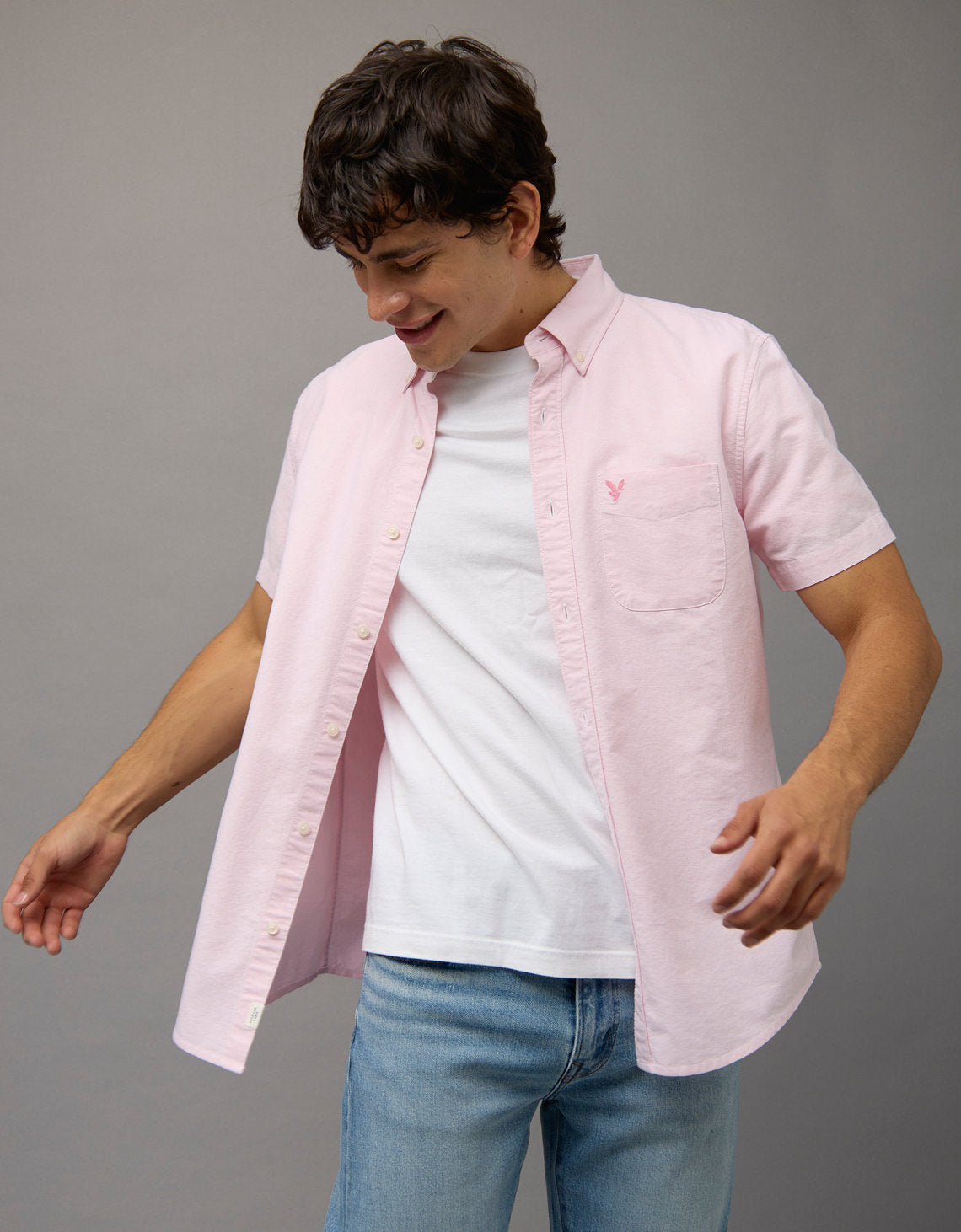 Camisa Manga Corta Ae - Rosa 2154_2728_615_of