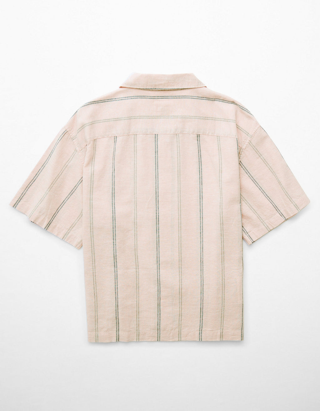 Camisa manga corta con rayas de hombre AE - Rosa 2154_2734_199_b