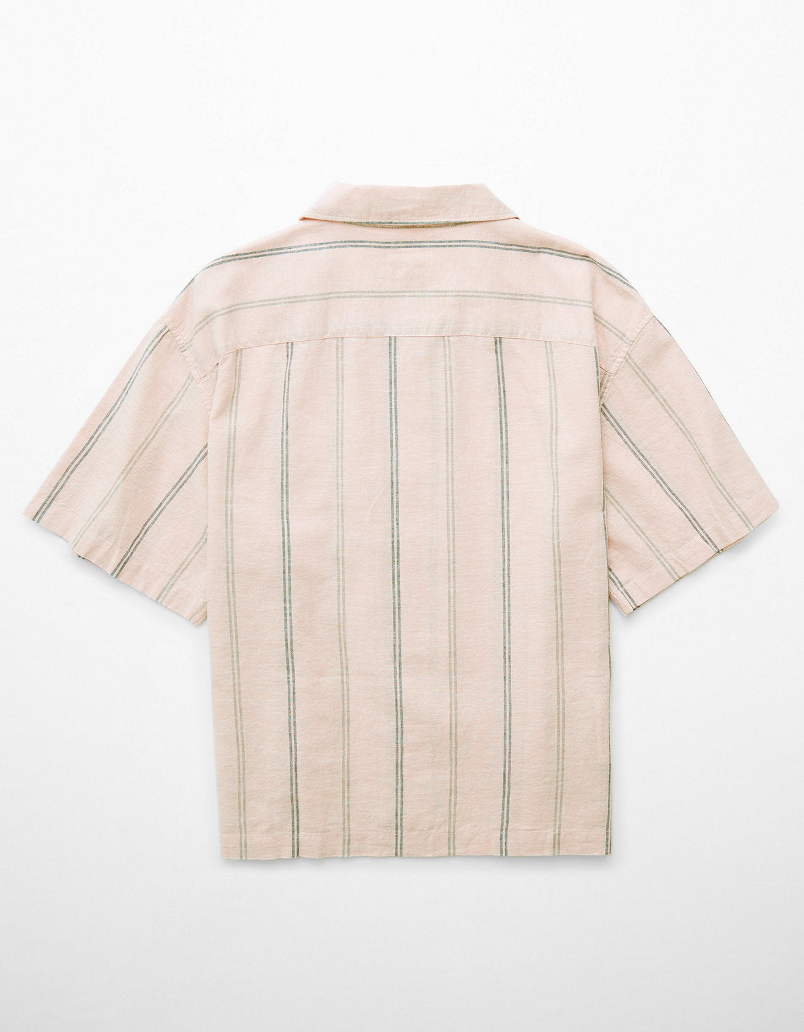 Camisa manga corta con rayas de hombre AE - Rosa 2154_2734_199_b