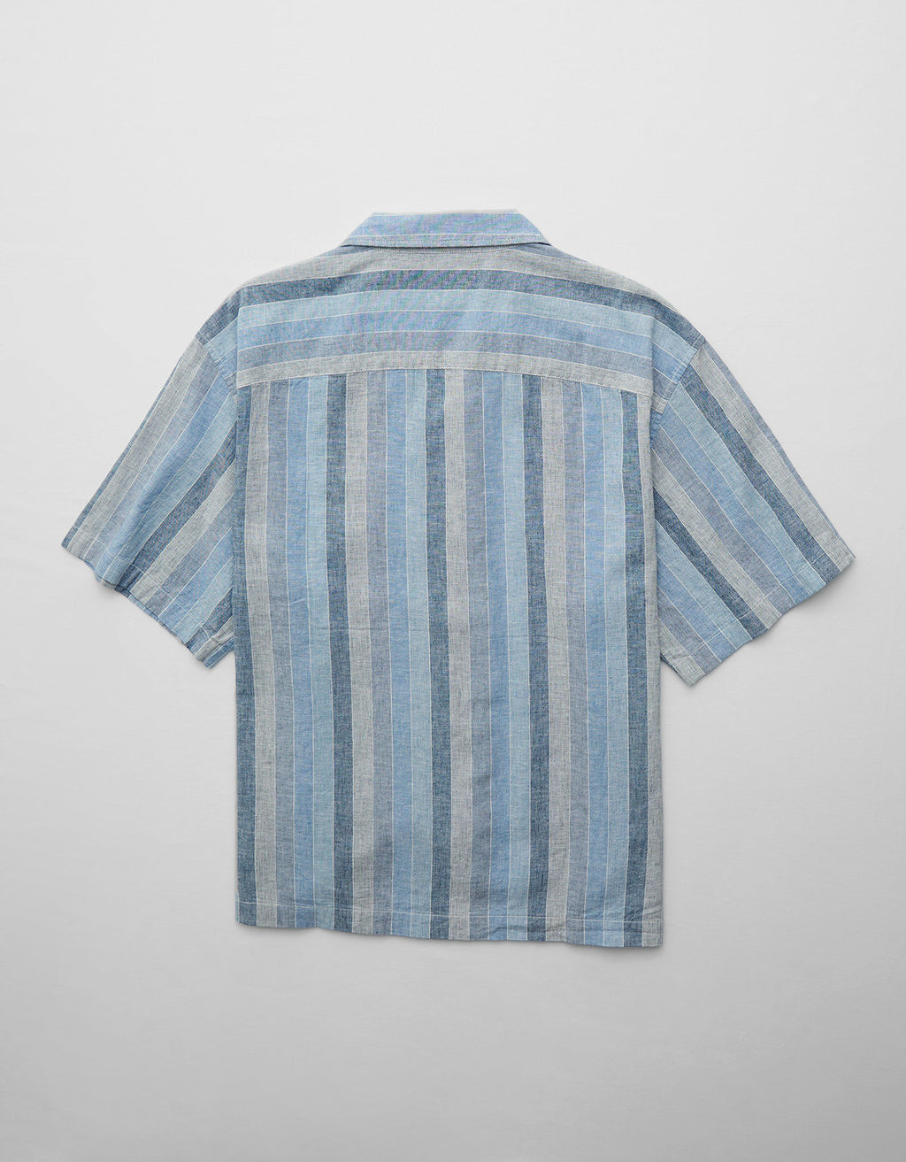 Camisa manga corta con rayas de hombre AE - Generico 2154_2734_494_b