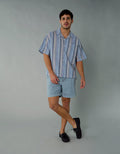 Camisa manga corta con rayas de hombre AE - Generico 2154_2734_494_of